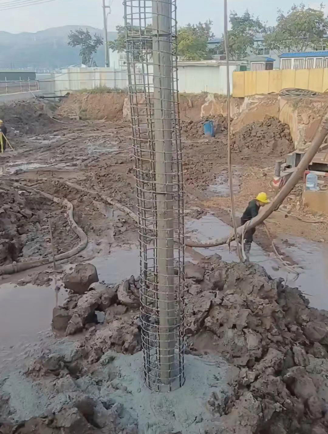阜阳颍上县长螺旋钻孔压灌桩